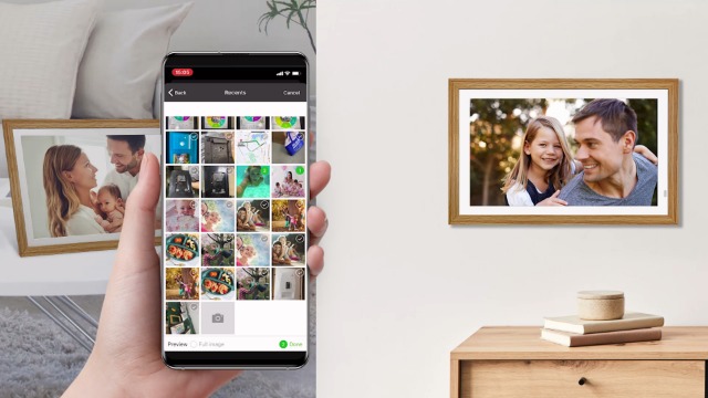 Amazon | moonka Wi-Fi デジタルフォトフレーム 21.5インチ